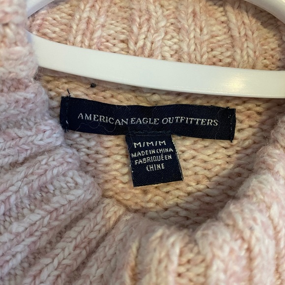American Eagle Turtleneck Sweater (light pink) - Picture 3 of 4